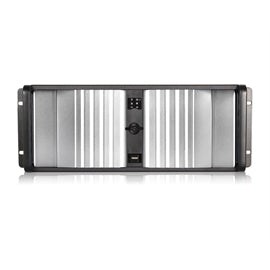 iStarUSA RM D-400SEA-SL-HDD2535 4U RM Chassis w SL SEA Bezel & HDD SSD Convert