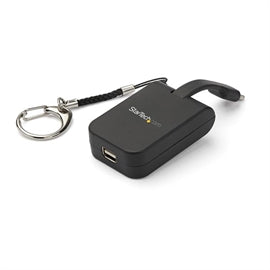 StarTech AC CDP2MDPFC Portable USB-C to mDP Adapter w Quick-Connect Keychain