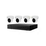 Hikvision NVR EKI-K41T44 Kit 4x4MP Outdoor Turret Cameras 2.8mm 4ch 4K NVR