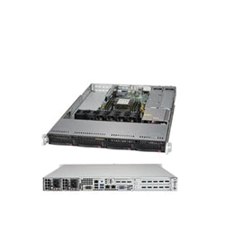 Supermicro SY SYS-5019P-WTR(5YR) 1U Intel Xeon C622 4HS 3.5 SATA PCIE