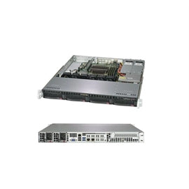 Supermicro SY SYS-5019C-MR(5YR) H4 LGA1151 C246 128GB DDR4 PCIE USB Black