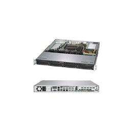 Supermicro SY SYS-5019C-M(3YR) 1U S1151 C246 128GB DDR4 PCIE USB SATA Black
