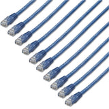Startech CB C6PATCH6BL10PK 6ft CAT6 Patch Cable Ethernet 10Pack Retail