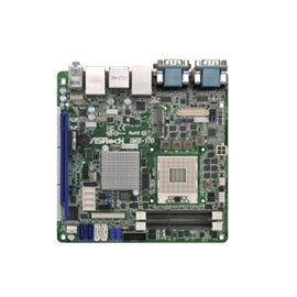 ASRock MB IMB-170 Ci7 i5 i3 Celeron Socket G2 rPGA988B Max16GB DDR3 Mini-ITX