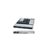 Supermicro CS CSE-815TQC-R706WB 1U 4x3.5HS SAS SATA 700 750W Black Brown Box
