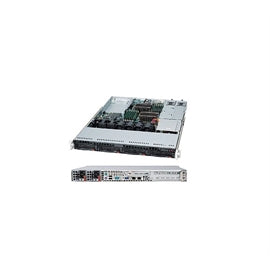 Supermicro CS CSE-815TQC-R706WB 1U 4x3.5HS SAS SATA 700 750W Black Brown Box