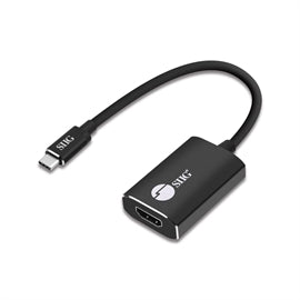 SIIG AC CB-TC0C12-S1 USB Type-C to HDMI Adapter VL100+PS176 Black OPP Bag