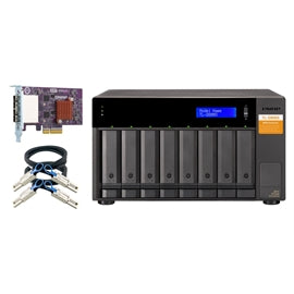 QNAP NAS TL-D800S-US 8B desktop SATA JBOD expansionunit w QXP-800eS-A1164 PCIe