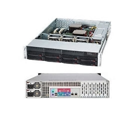 Supermicro CS CSE-825TQC-R802LPB 2U 800W 8x3.5HS SAS3 SATA 2x3.5fixed drive