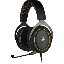 Corsair Headset CA-9011214-NA HS60 PRO SURROUND Gaming Headset Yellow Retail