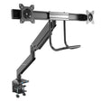 StarTech Accessory ARMSLIMDUAL2USB3 Desk Mount Dual Monitor Arm 2xUSB3.0 Ports