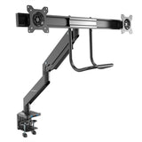 StarTech Accessory ARMSLIMDUAL2USB3 Desk Mount Dual Monitor Arm 2xUSB3.0 Ports