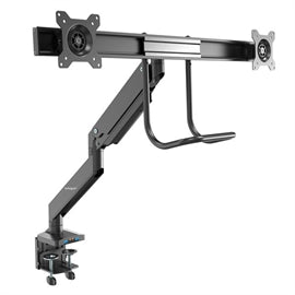 StarTech Accessory ARMSLIMDUAL2USB3 Desk Mount Dual Monitor Arm 2xUSB3.0 Ports