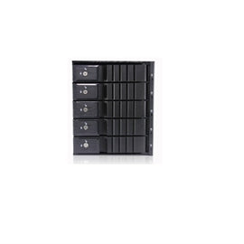 iStarUSA AC BPN-SEA350HD-BLACK Trayless 3x5.25 to 5x3.5 12Gb s HDD HS Rack