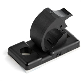 StarTech AC CBMCC1 100 Adhesive Cable Management Clips Black Retail