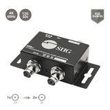 SIIG AC CE-SD0F11-S1 1x2 12G SDI Distribution Amplifier - 180M Brown Box