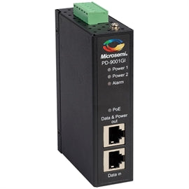 Microchip NT PD-9001GI DC Industrial 1PT 30W  PoE Midspan dual DC input RTL