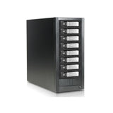 iStarUSA RD JAGE9BT8HDSL-DE 8bay SAS SATA 12Gb s SFF-8644 Trayless HotswapJBOD