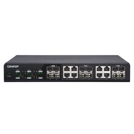 QNAP SWT QSW-M1208-8C-US 12PT 10GbE PT speed 4PT SFP+ 8PT SFP+ NBASE-T Combo