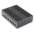 Startech NT IES1G52UP12V Industrial 5 Port Gigabit Ethernet Switch 4 PoE RJ45