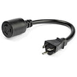 StarTech CB PAC520PLR3 1ft. Power Adapter Cord - NEMA-L5-20R to NEMA-5-20P RTL