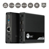 SIIG AC CE-H26L11-S1 ipcolor 4K HDMI2.0 Extender with IR HDR and ARC Brown Box