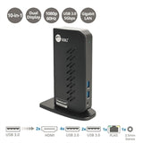 SIIG AC JU-DK0L11-S1 Dual Video Full HD HDMI Video Docking Station Brown Box