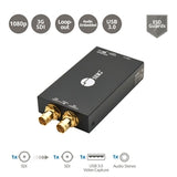 SIIG AC CE-SD0K11-S1 USB 3.0 3G-SDI Capture Device with Loopout Brown Box