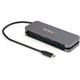 StarTech AC HB30CM3A1CB 4Port USB C Hub 3xUSB-A 1xUSB-C 5Gbps USB3.0 Retail