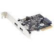 StarTech CC PEXUSB312A3 2-Port USB PCIe Card with 10Gbps port Retail