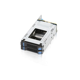 Chenbro AC 384-23701-3116B0 HDD CAGE 12G SAS 2.5 2BAY MODULE W HDD Brown Box