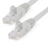 StarTech CB N6LPATCH6INGR 6in CAT6 Ethernet Cable Network Patch Cord Gray RTL