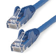 StarTech CB N6LPATCH15BL 15ft CAT6 Ethernet Cable LSZH Blue 24AWG Retail