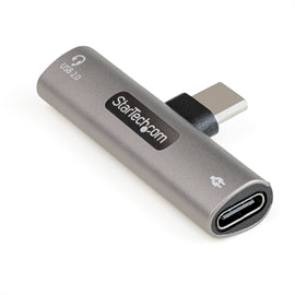StarTech AC CDP2CAPDM USB-C Audio & Charge Adapter 60W Silver Retail
