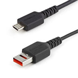 StarTech CB USBSCHAU1M 3ft (1m) Secure Charging USB-A to Micro USB Cable RTL