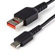 StarTech CB USBSCHAC1M 3ft (1m) Secure Charging USB-A to USB-C Cable Retail