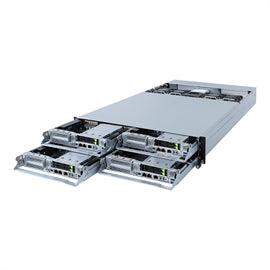 Gigabyte SV H282-ZC1 2U4N DP AMD Rome 8x2.5 SATA HS 2x3000W Redundant
