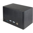 StarTech Switch SV231QDPU34K 2Port Quad Monitor DisplayPort KVM Switch Retail