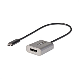 StarTech AC CDP2DPEC USB C to DisplayPort Adapter w 12 Long Attached Cable