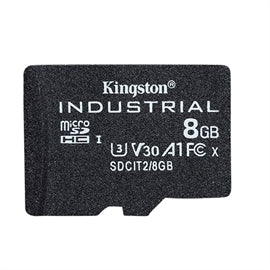 Kingston MF SDCIT2 8GBSP 8GB microSDHC Industrial C10 A1 pSLC Card w o Adapter