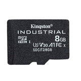 Kingston MF SDCIT2 8GBSP 8GB microSDHC Industrial C10 A1 pSLC Card w o Adapter