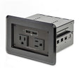 StarTech AC KITBZPOWNA Conference Table Power Center with 2xUL 120V AC Outlets