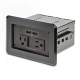 StarTech AC KITBZPOWNA Conference Table Power Center with 2xUL 120V AC Outlets