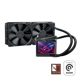 ASUS Fan ROG RYUJIN II 240 RGB AIO liquid CPU cooler 3.5 color LCD Retail