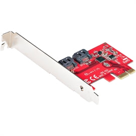 StarTech CC 2P6G-PCIE-SATA-CARD 2Port PCIe SATA Expansion Card 6Gbps Retail