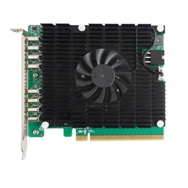HighPoint CC RU1488C RocketU 1488C 8PT PCIe3.0x16 USB3.2 20Gb s Controller RTL