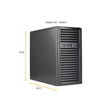 Supermicro SV SYS-530T-I mini-Tower Xeon E-2300 S1200 C252 400W Brown Box