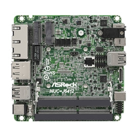 ASRock MB NUC-J6412 SoC ElkHart Lake SoC Max32GB DDR4 PCIE NUC Bulk Pack