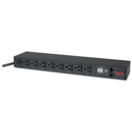 APC PDU AP7800B Rack PDU Metered 1U 15A 100 120V (8) 5-15 Retail