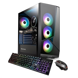 iBUYPOWER SY Slate 5 MR 241i  i5-11400F 8GB DDR4 RAM 480GB SSD + 1TB HDD